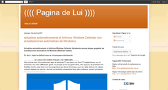 Desktop Screenshot of paginadelui.com.ar